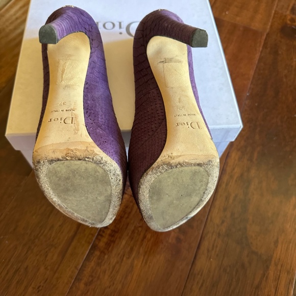 Dior Peep Toe Heels Limited edition color - Picture 5 of 7